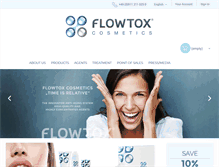 Tablet Screenshot of flow-tox.com